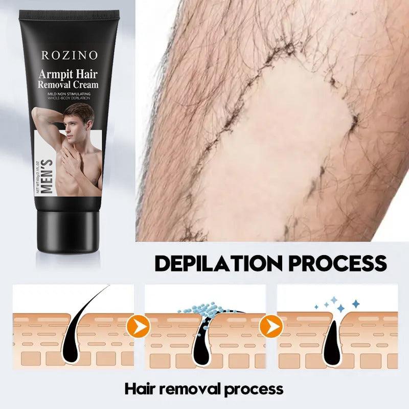 2pcs Men Hair Removal Cream Painless Hair Remover For Men