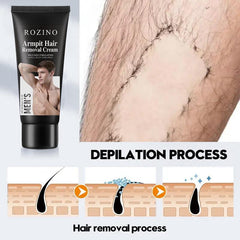2pcs Men Hair Removal Cream Painless Hair Remover For Men