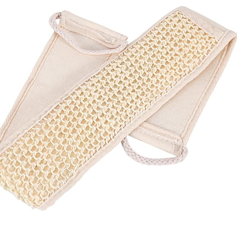 Linen Mesh Exfoliating Bath Scrub Washcloth Towel
