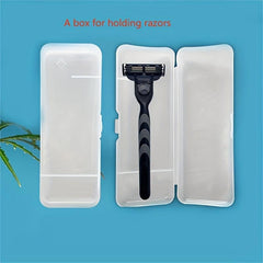 Classic Shaver Travel Case - Safety Razor Storage Box