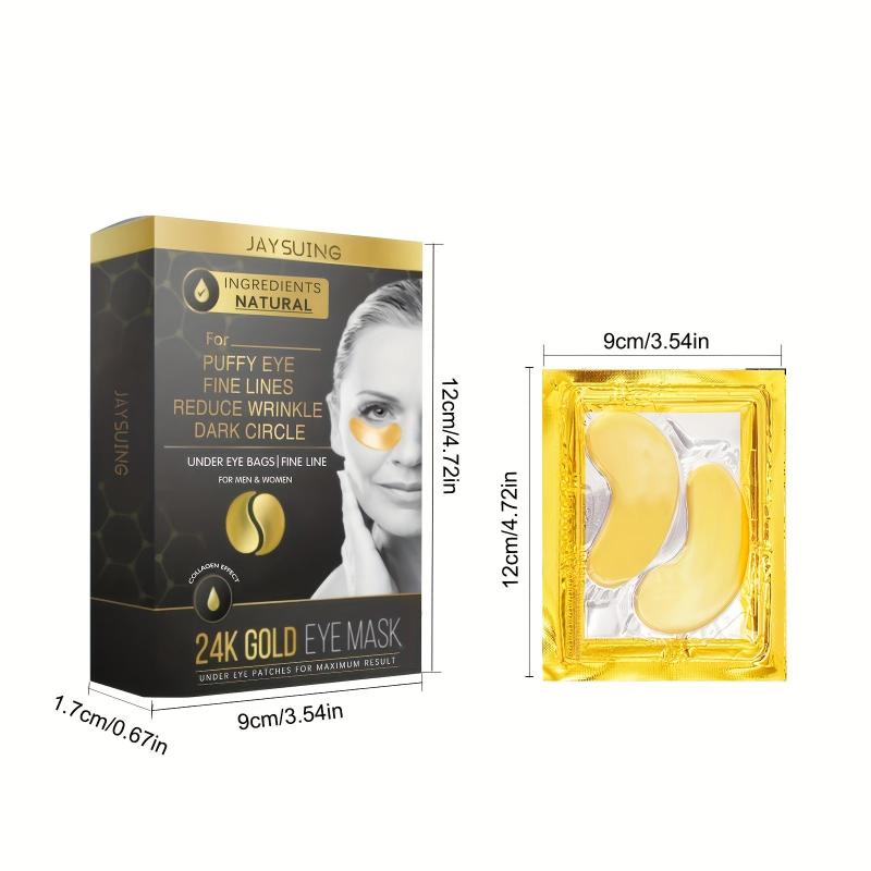 Moisturizing Under Eye Patches - Reduce Circles & Puffiness - 5pairs