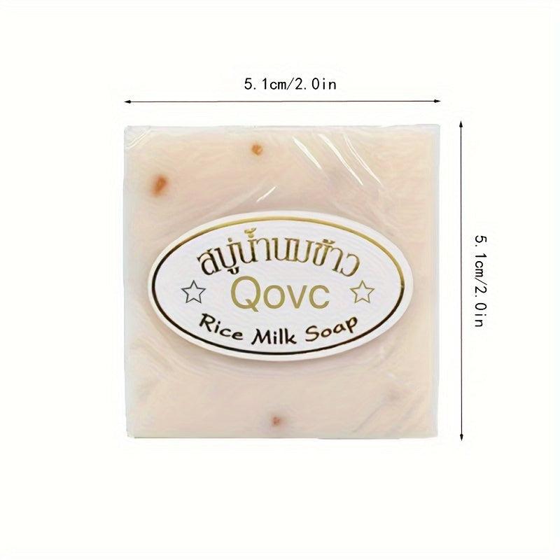 Rice Soap Coconut Essential Cleansing Hand Wash Face Bath Wedding Gift