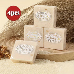 Rice Soap Coconut Essential Cleansing Hand Wash Face Bath Wedding Gift