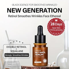 Retinol Face Cream Serum Eye Daily Skin Care Set