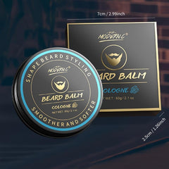 Cologne Beard Balm Natural Softener Wax Strengthens Conditioner