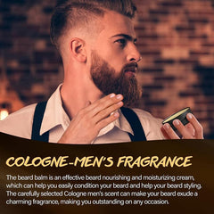 Cologne Beard Balm Natural Softener Wax Strengthens Conditioner
