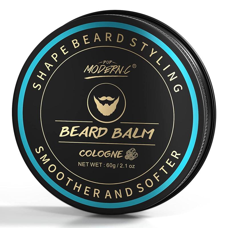 Cologne Beard Balm Natural Softener Wax Strengthens Conditioner