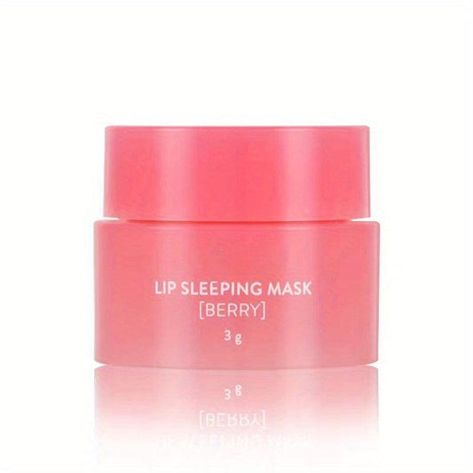 Korea Lips Care Lip Sleep Mask Night Hydrating Lip Balm Pink Lips Cream