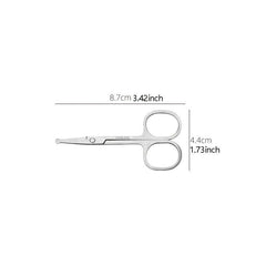 Round Nose Hair Trimmer Beard Scissors