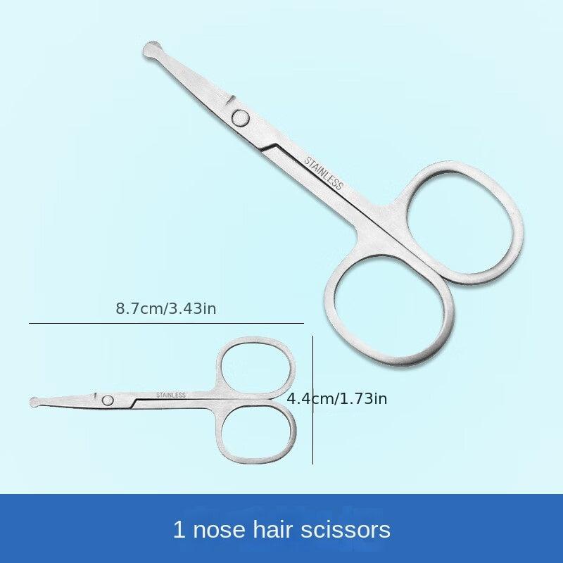 Round Nose Hair Trimmer Beard Scissors
