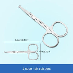 Round Nose Hair Trimmer Beard Scissors