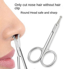 Round Nose Hair Trimmer Beard Scissors