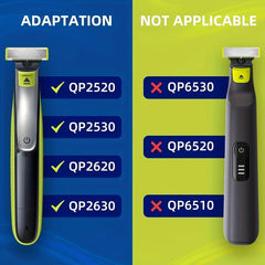 2pcs Anti Friction Blades For Norelco OneBlade QP2520 QP2530 QP2630