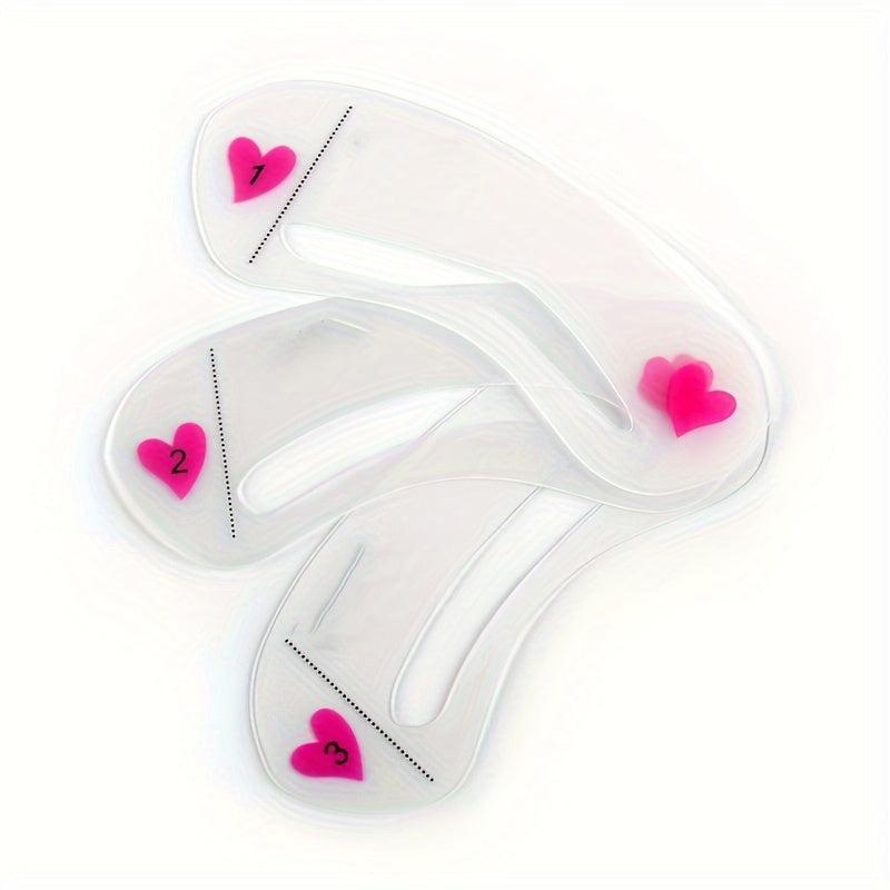 Eyebrow Shaping Stencils Grooming Kit for Women - Beauty Modeling Makeup
