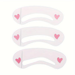 Eyebrow Shaping Stencils Grooming Kit for Women - Beauty Modeling Makeup