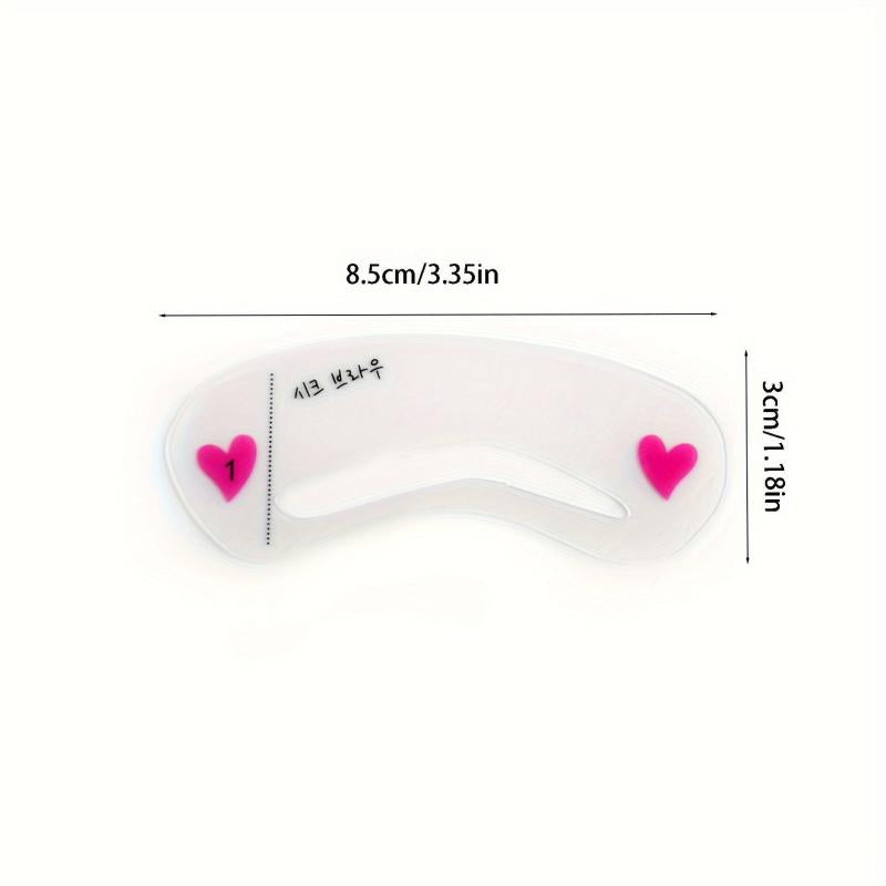 Eyebrow Shaping Stencils Grooming Kit for Women - Beauty Modeling Makeup