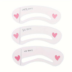 Eyebrow Shaping Stencils Grooming Kit for Women - Beauty Modeling Makeup