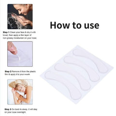 4pcs Lip Wrinkle Patches Lifting Firming Pads