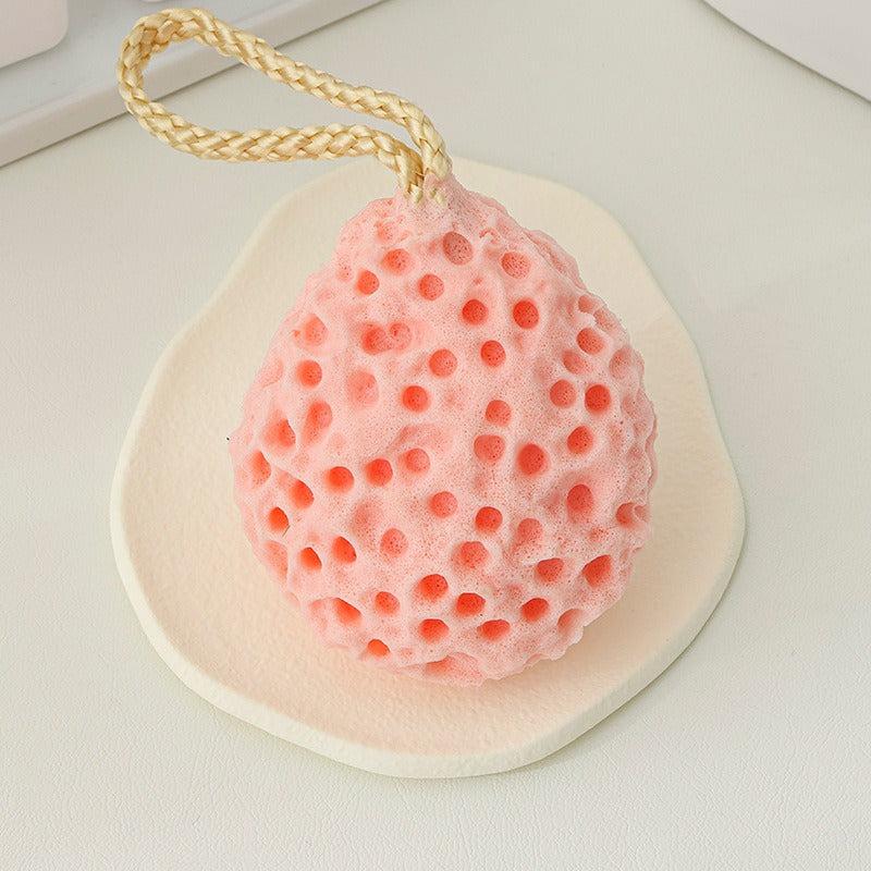 Soft Exfoliating Bath Sponge for Deep Cleansing and Rich Foam