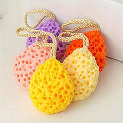 Soft Exfoliating Bath Sponge for Deep Cleansing and Rich Foam