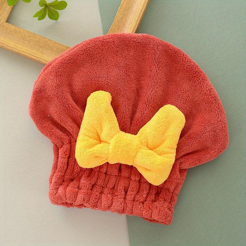 2-Pack Quick Drying Hair Towel Wrap Microfiber Absorbent Hair Turban