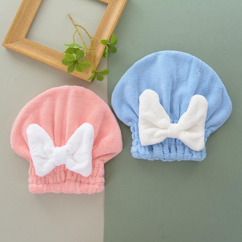 2-Pack Quick Drying Hair Towel Wrap Microfiber Absorbent Hair Turban