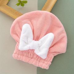 2-Pack Quick Drying Hair Towel Wrap Microfiber Absorbent Hair Turban