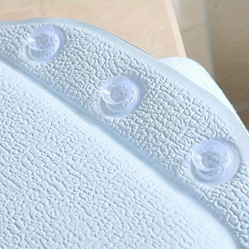Spa Bathtub Headrest Pillow with Suction Cups Non Slip Cushion