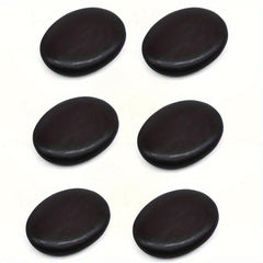 6pcs Large Hot Massage Stones for Home and Professional Hydrotherapy