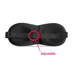 3D Blackout Eye Sleeping Mask Soft Night Blindfold for Women Men