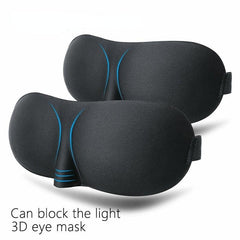 3D Blackout Eye Sleeping Mask Soft Night Blindfold for Women Men
