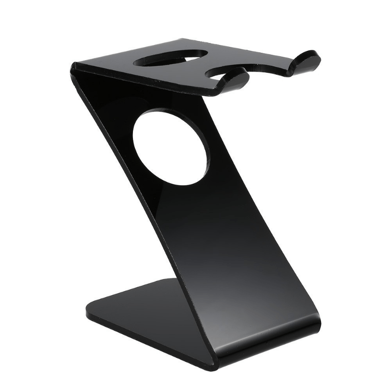 Acrylic Razor Brush Holder Stand Men's Shaving Essential