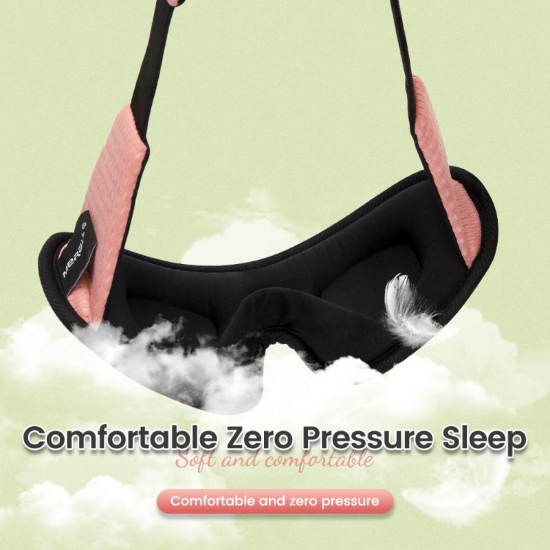 3D Sleeping Mask 100 Blackout Blindfold Sleep Mask For Eyes