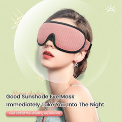 3D Sleeping Mask 100 Blackout Blindfold Sleep Mask For Eyes