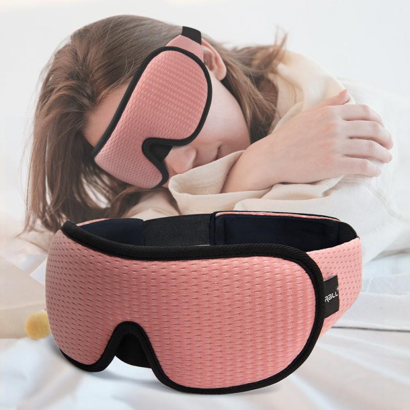 3D Sleeping Mask 100 Blackout Blindfold Sleep Mask For Eyes