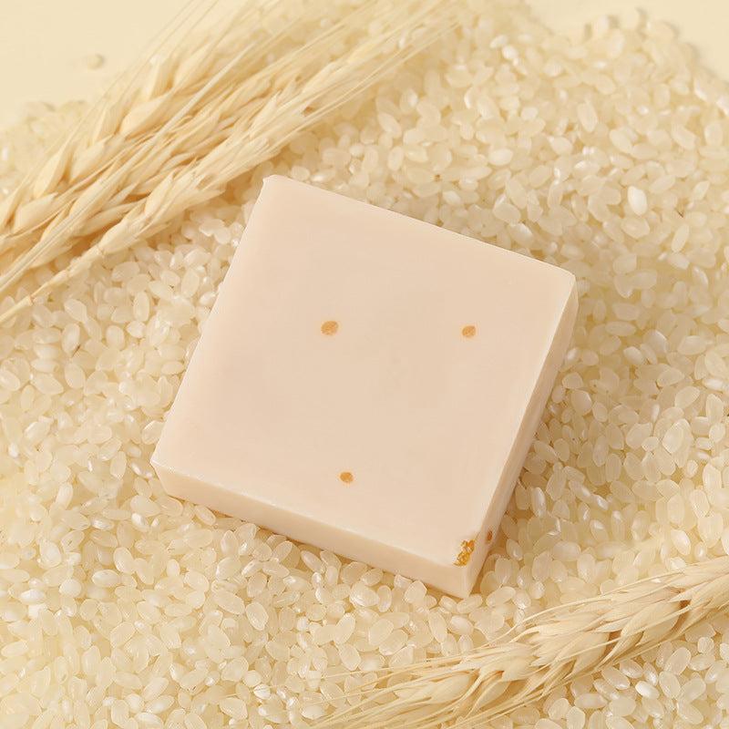 Rice Soap Cleansing Bath Soap Cold Process 65G