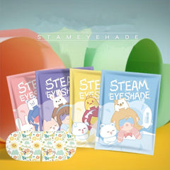 10pcs Pack Steam Heat Compress Eye Mask Blackout Lunch Break Eye Patch