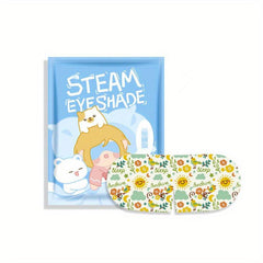 10pcs Pack Steam Heat Compress Eye Mask Blackout Lunch Break Eye Patch