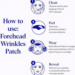 Silicone Smoothing Forehead Patch Facial Firming Lift Up Skin Care Tools