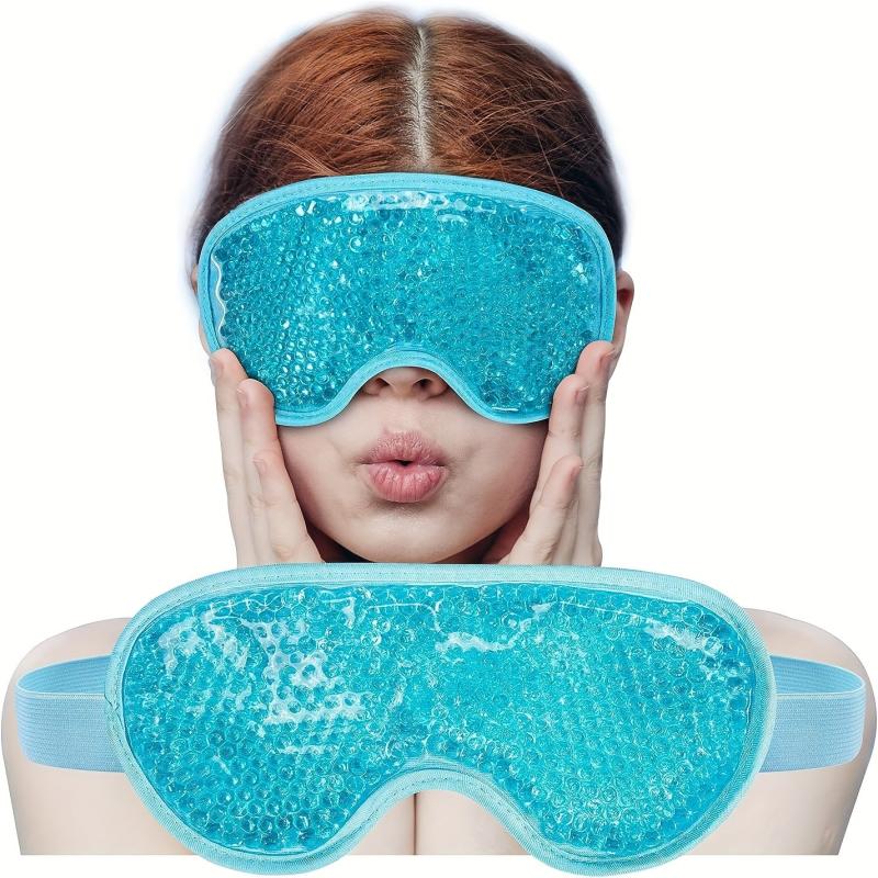Gel Ice Eye Mask Cold Compress Gel Beads Eye Mask for Swollen Eyes