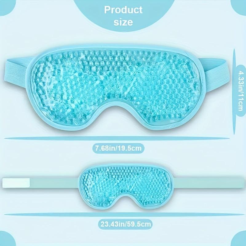 Gel Ice Eye Mask Cold Compress Gel Beads Eye Mask for Swollen Eyes
