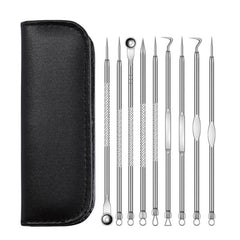9pcs Needles Dots Cleaner Head Pore Cleanser Deep Cleansing Tool
