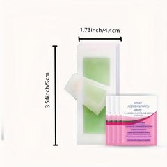 Hair Removal Wax Paper Cream & Beard Wipes 30pcs 3bags