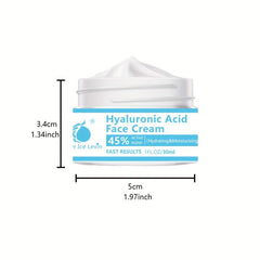 Hyaluronic Acid Face Cream Firming Smoothing Wrinkle Moisturizing Whitening 1FL