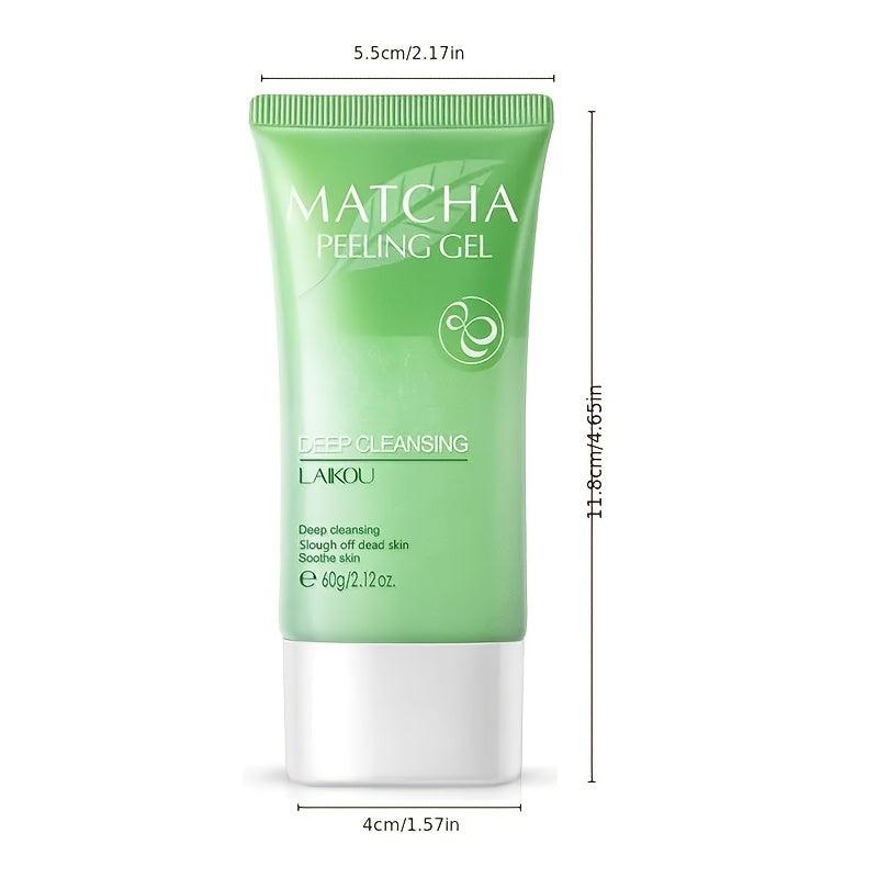 Matcha Exfoliating Peeling Gel Facial Scrub Moisturizing Face Cream