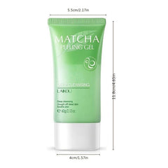 Matcha Exfoliating Peeling Gel Facial Scrub Moisturizing Face Cream