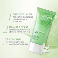 Matcha Exfoliating Peeling Gel Facial Scrub Moisturizing Face Cream