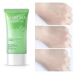 Matcha Exfoliating Peeling Gel Facial Scrub Moisturizing Face Cream