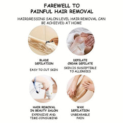 Portable Mini Hair Remover for Leg Arm Back