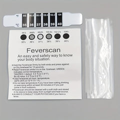 5pcs Forehead Thermometer Bars Instant Temperature Stickers